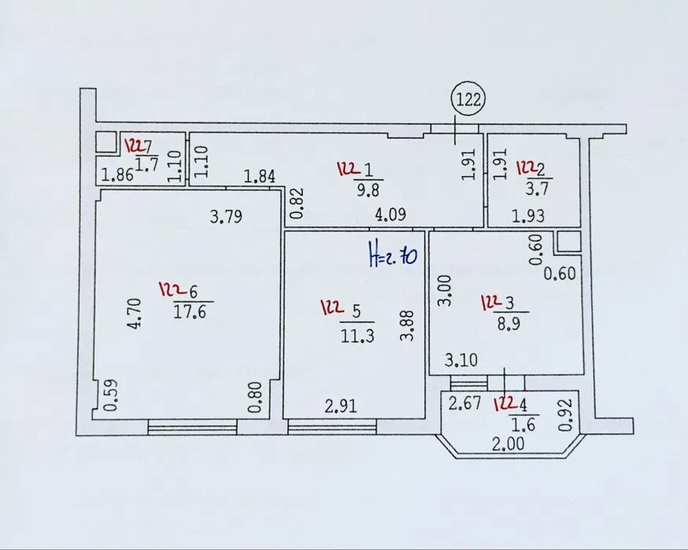 Таирова Радужный массив⚡ 2-ком квартира 54,6 м² с ремонтом / мебель и техника / генератор — фото 1
