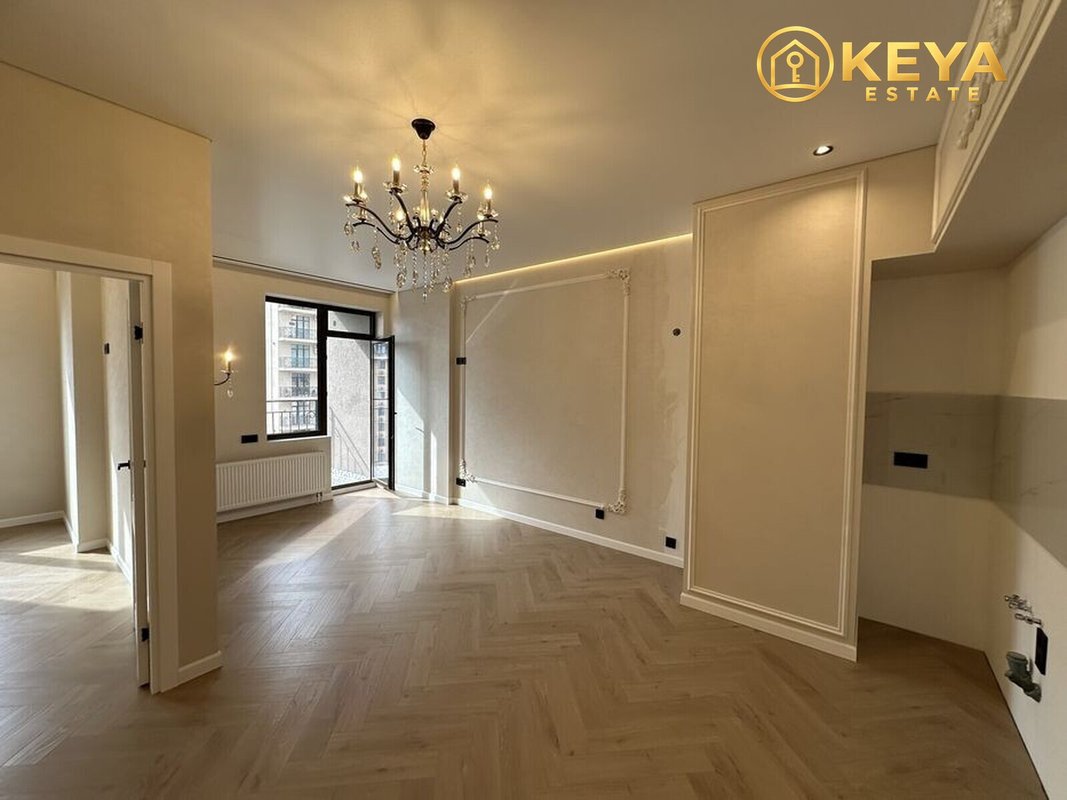 Эллада Аркадия Генуэзская ⚡ квартира 49 м², новый авторский ремонт, балкон, современная классика / генератор / паркинг — фото 1