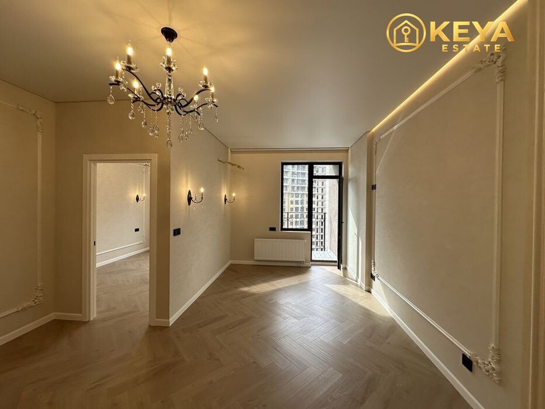 Эллада Аркадия Генуэзская ⚡ квартира 49 м², новый авторский ремонт, балкон, современная классика / генератор / паркинг — фото 3