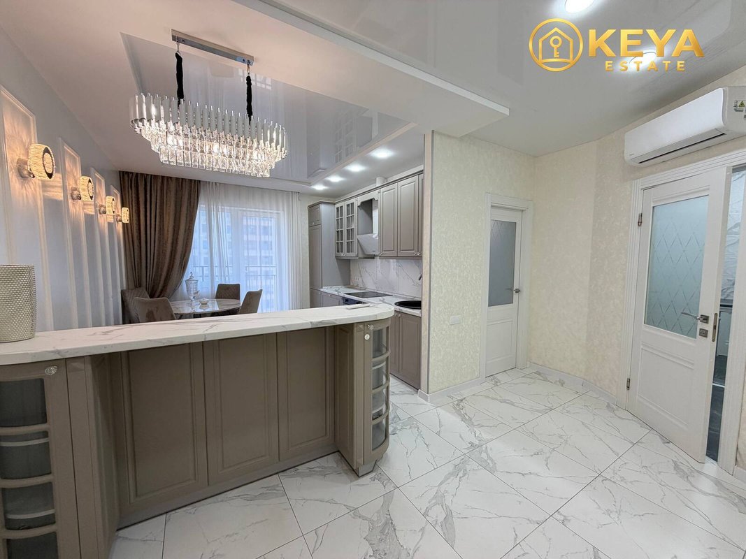 Продам 2 комн. квартиру в 57 Жемчужина ⚡ Кадор Таирова, 65 м, кухня-студия, 2 спальни, лоджия / паркинг / автономия / убежище — фото 9