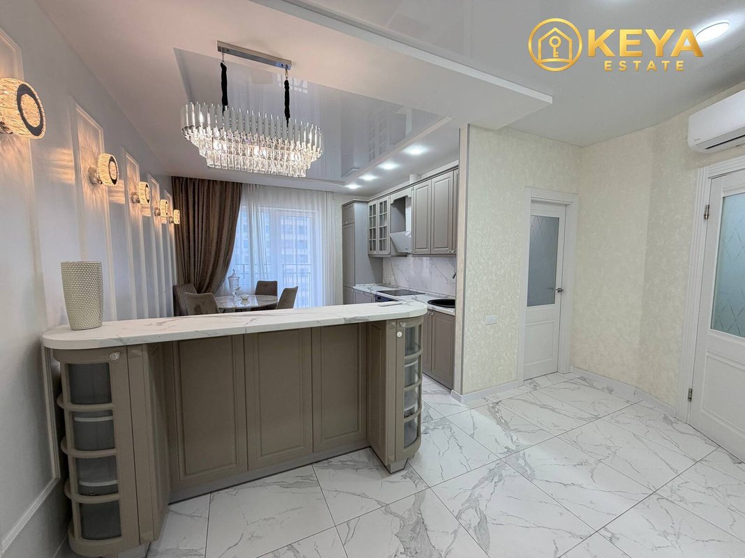 Продам 2 комн. квартиру в 57 Жемчужина ⚡ Кадор Таирова, 65 м, кухня-студия, 2 спальни, лоджия / паркинг / автономия / убежище — фото 11