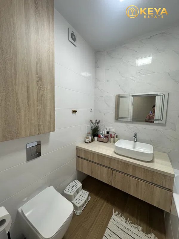 Таирова ЖК Таировские Сады ⚡ квартира 65 м², кухня-студия, 2 комнаты, лоджия — фото 10