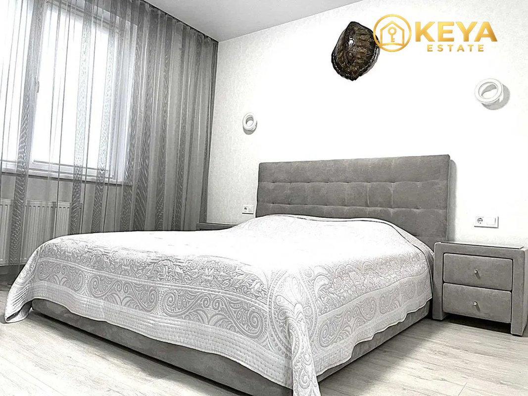 ЖК Маршал Сити Таирова ⚡ 1-ком квартира с ремонтом, гардеробной, кухня 18 м², своё паркоместо — фото 1