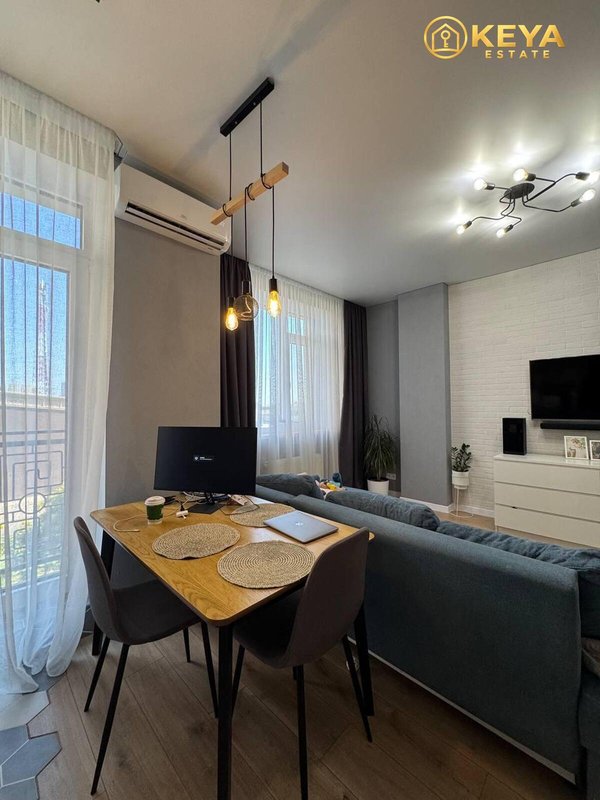 KADORR Таирова 5 Жемчужина ⚡ 1-ком квартира 43 м, 3 этаж, евроремонт — фото 2