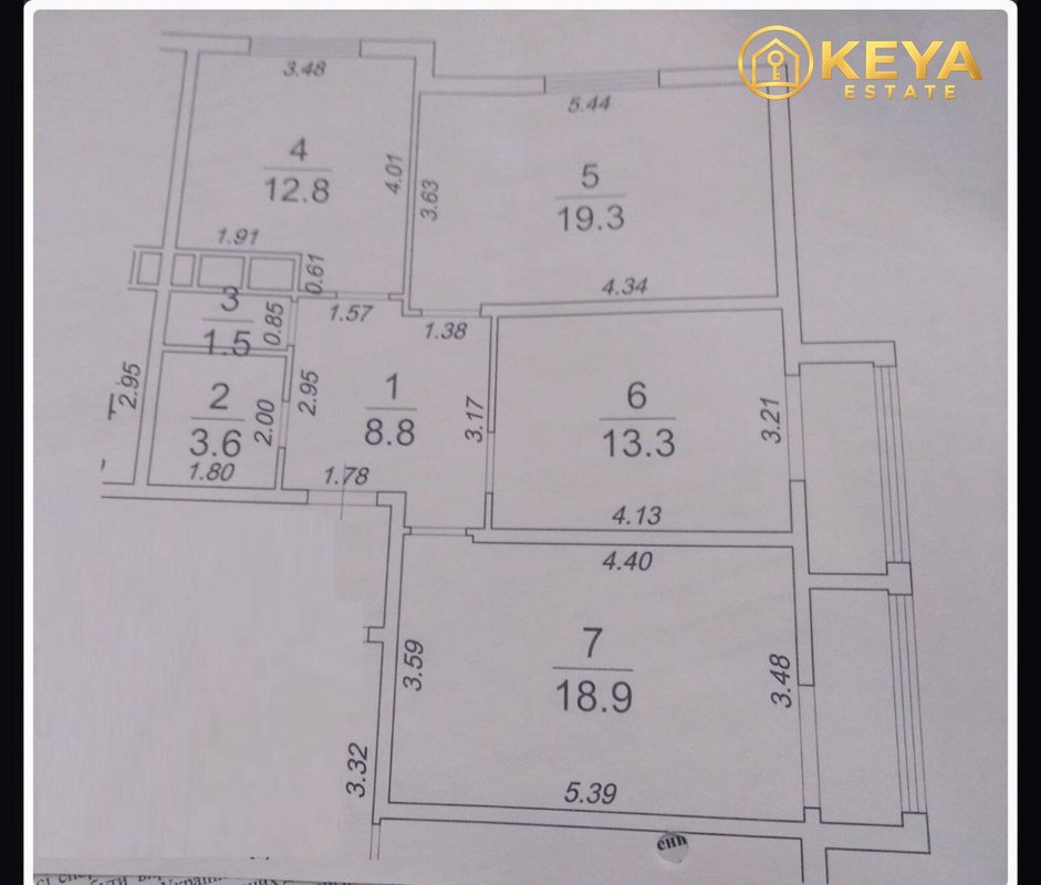 Таирова, ЖК «46 Жемчужина» / KADORR.⚡Полноценая 3-комн квартира 84 м на 11 этаже — фото 11