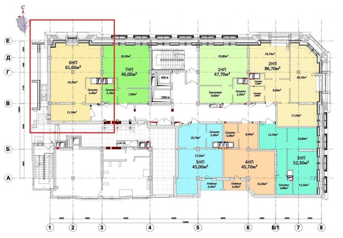 Б. Арнаутская / Осипова ЖК Дом на Осипова - студия 61 м² центр Одессы ⚡по 1100 за м² — фото 2