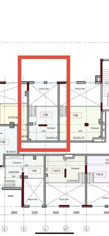 ул. Дачная Фонтана, ЖК «Пространство на Дачной». Двухуровневая квартира 45 м² с патио. — фото 8