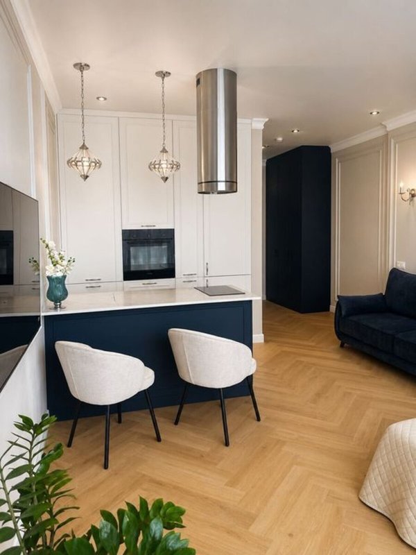 ЖК Атмосфера Аркадия студия 34 м Авторский ремонт — фото 3