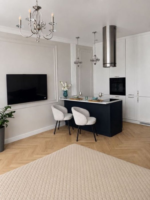 ЖК Атмосфера Аркадия студия 34 м Авторский ремонт — фото 2