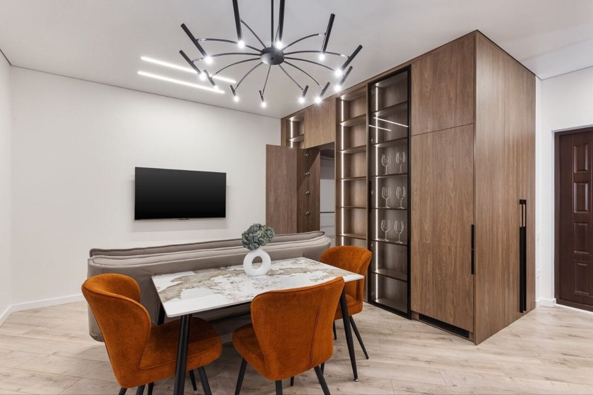 2к квартира KADORR City Краснова 67 Жемчужина Ремонт — фото 1