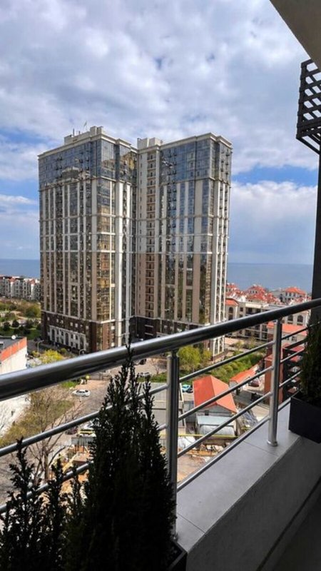 2к квартира Аркадия ЖК Атмосфера - прямой вид на море — фото 12