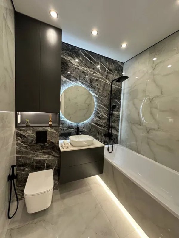 2к квартира Kadorr City Краснова дизайнерский ремонт 60 м² — фото 17