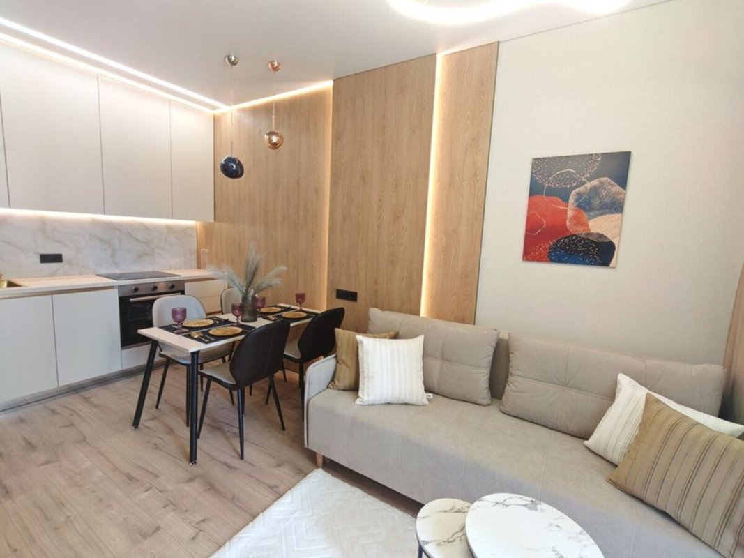 1к квартира KADORR City Краснова 67 Жемчужина ремонт мебель — фото 5