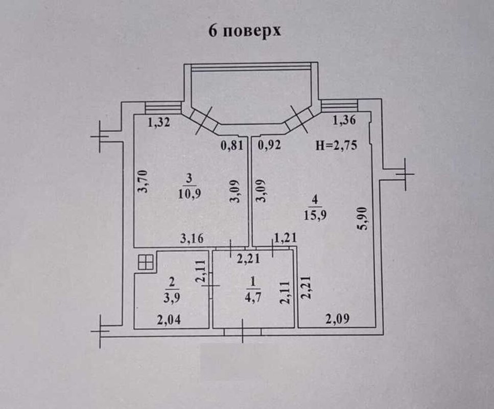 1к квартира Лиманка купить Одесса ЖК Радужный новострой Таирова — фото 3