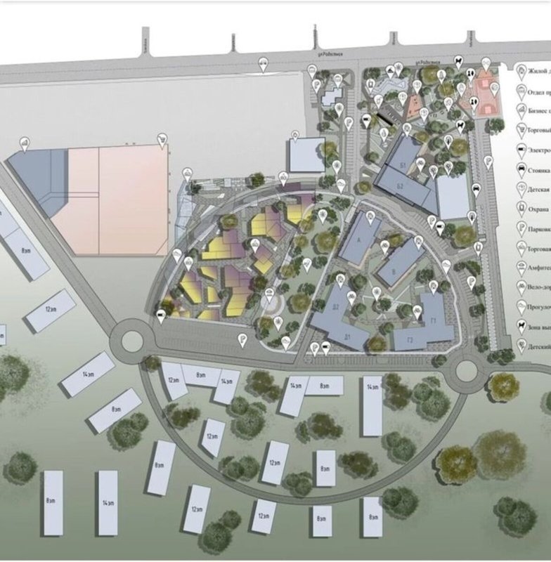 Черемушки, ЖК Eco City: смарт-квартира в инновационном квартале с низкой плотностью застройки. — фото 10