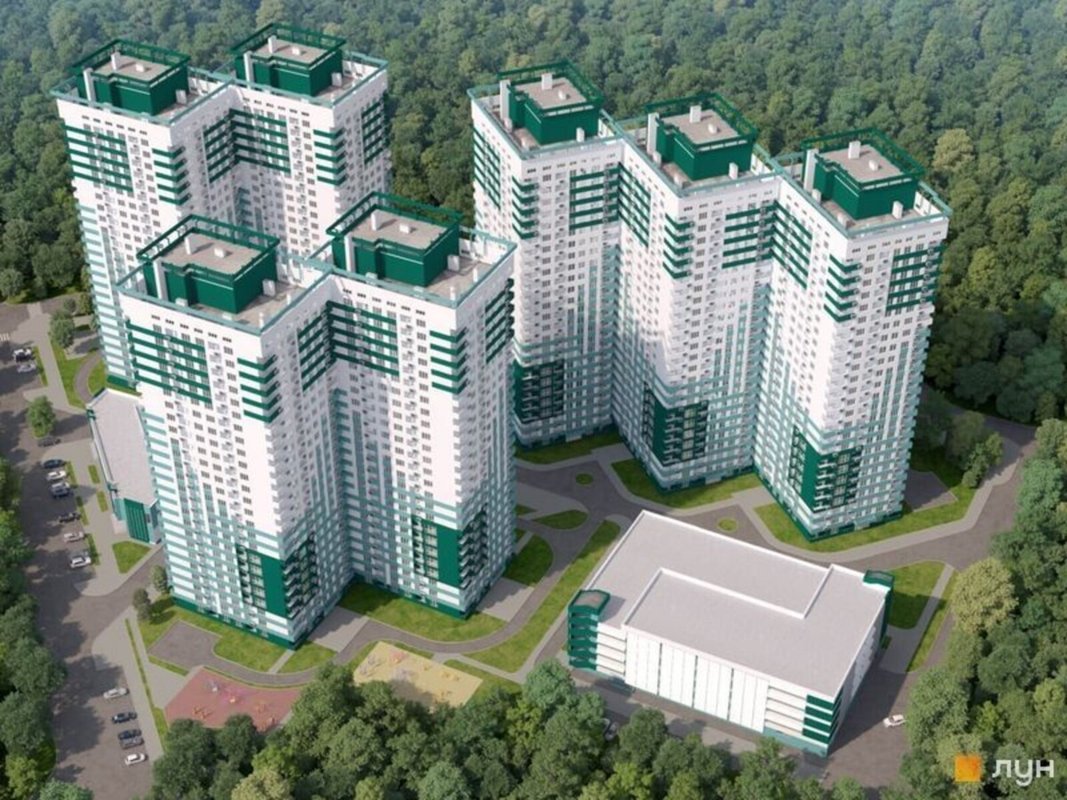 Улица Жаботинского, Альтаир 3: раздельная планировка, 68.5 м², сдача в 2026 году. — фото 1