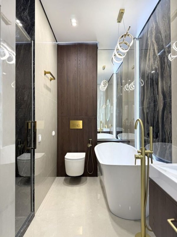улица Краснова KADORR City, 63 Жемчужина: эксклюзивная 2к квартира 70 м² с видом на ипподром и дизайнерским ремонтом. — фото 21