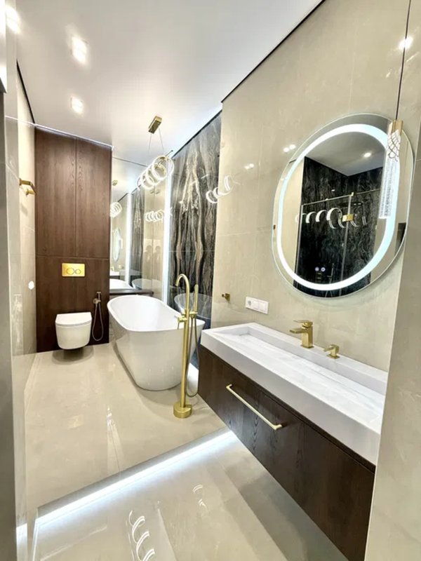улица Краснова KADORR City, 63 Жемчужина: эксклюзивная 2к квартира 70 м² с видом на ипподром и дизайнерским ремонтом. — фото 20