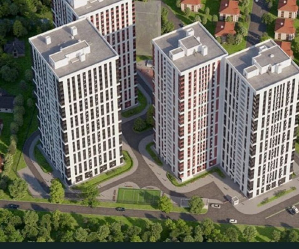 Аркадия ЖК Sea View: двухкомнатная квартира с боковым видом на море — фото 1