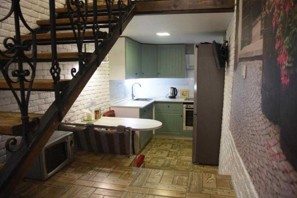 Исторический центр квартира 57 м² Красный переулок: 1 этаж, два уровня, отдельный вход с зоной отдыха, дизайнерская реконструкция, полная комплектация — идеальный готовый бизнес у Дерибасовской. — фото 8