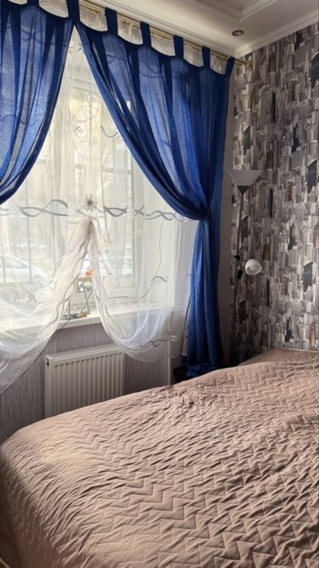 Адмиральский проспект Раздельная 2-комнатная квартира 42.6 м² с евроремонтом: полная комплектация мебелью и техникой 1-й этаж и кирпичный дом — фото 7