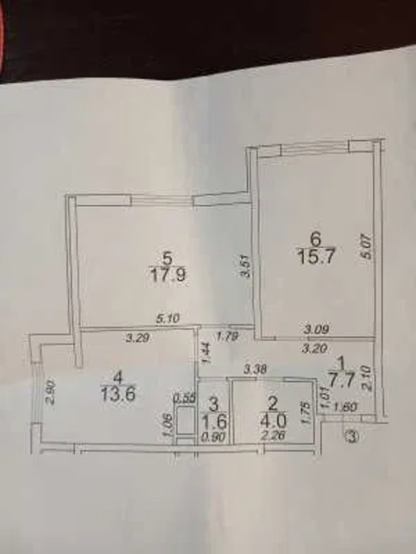 Продаж квартири 2-кімн., 60 м² — фото 13