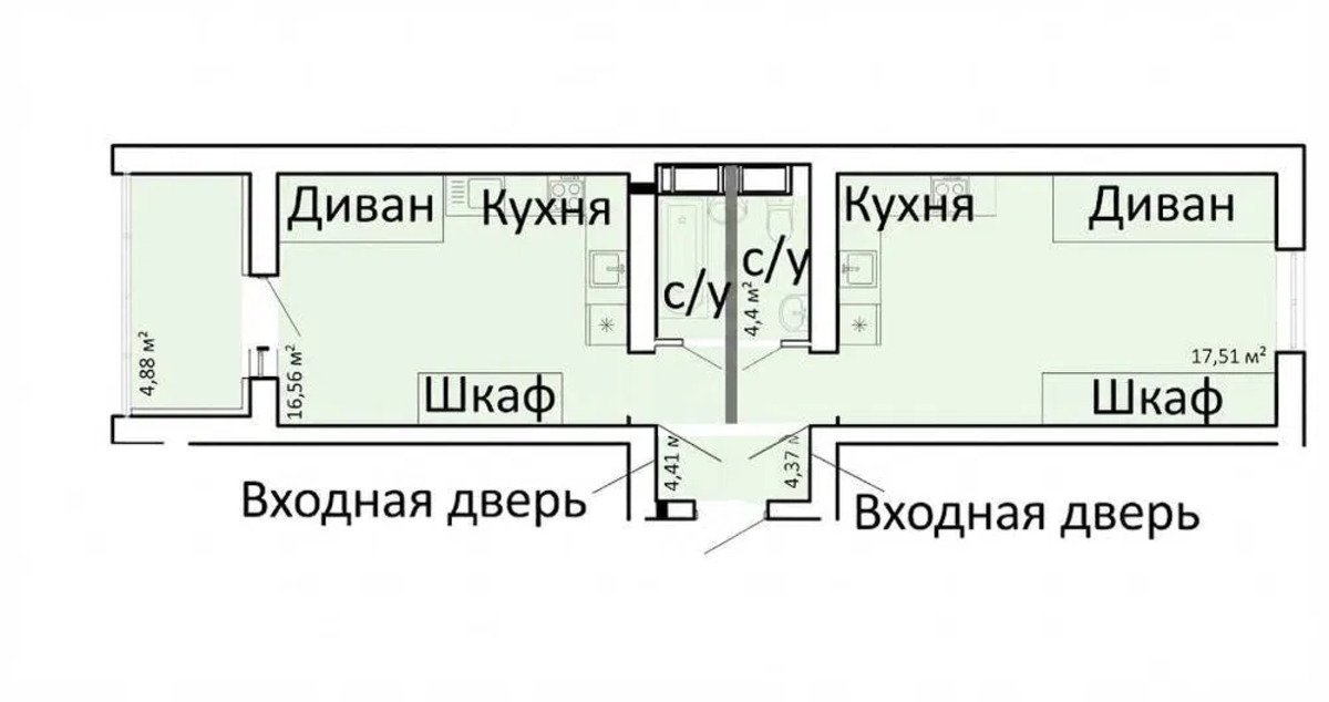 ЖК Радужный квартира с готовым доходом — фото 13