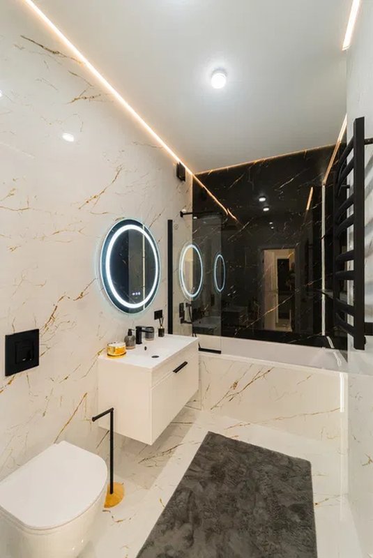 Аркадия Атмосфера 2-комнатная 65 м² 19 этаж — фото 7