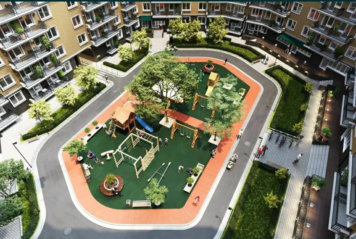 Таирова, ЖК «Континент» — 1-комнатная в сданном доме, вид на море — фото 18