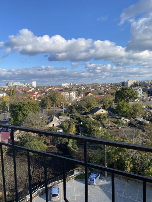 Таирова, ЖК «Континент» — 1-комнатная в сданном доме, вид на море — фото 1