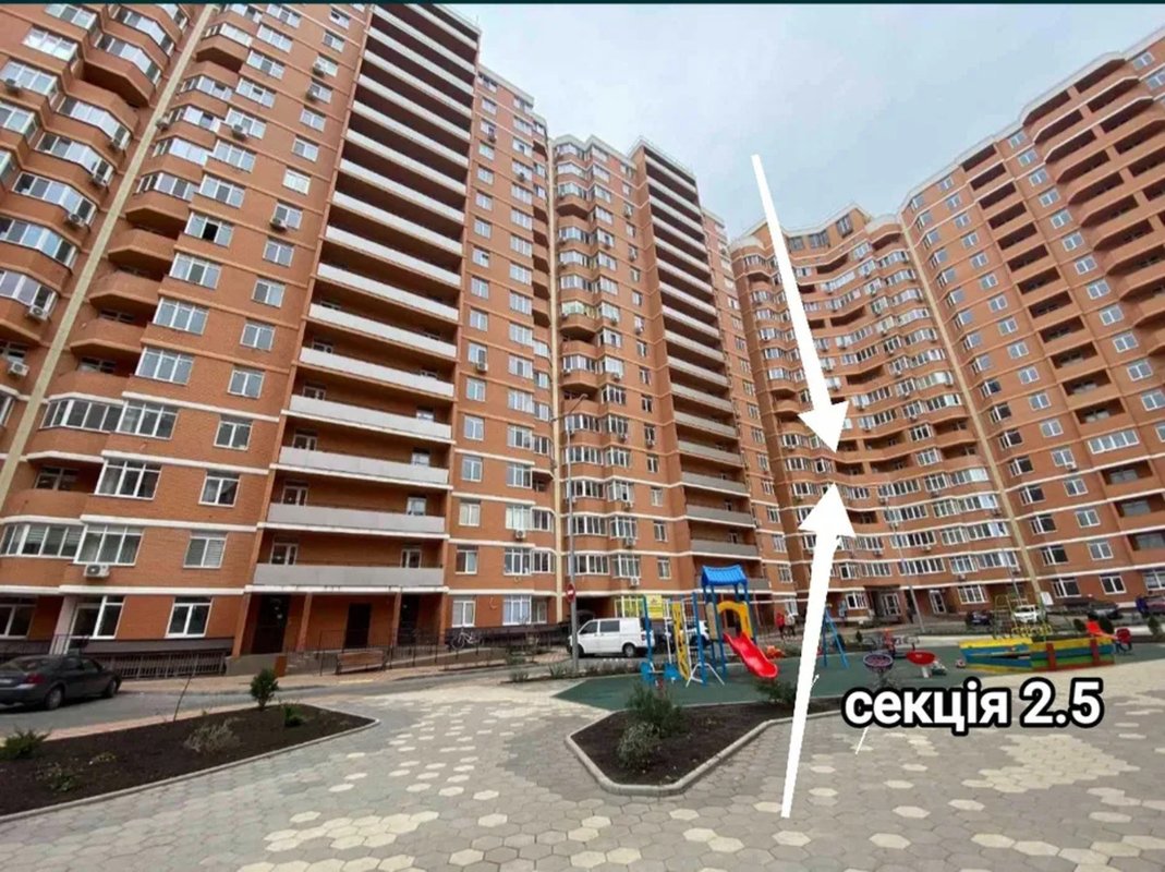 Хаджибейский р-н, «Real Park» — 2-комнатная 58,3 м², после строителей — фото 3