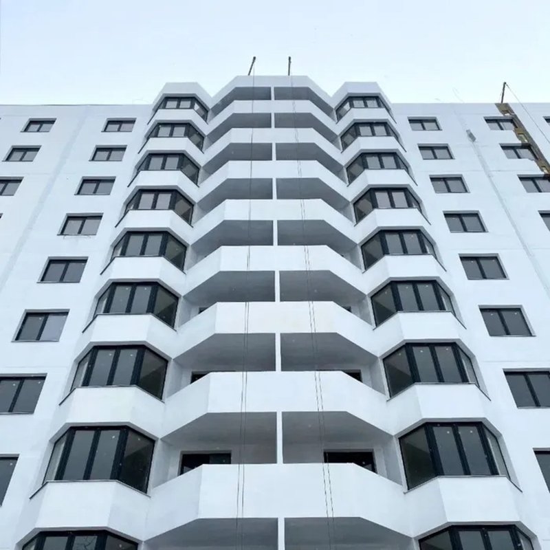Центр, Товарный переулок — 3-к 73,65 м², кухня-студия 26,2 м², ЖК «Алексеевский» — фото 1