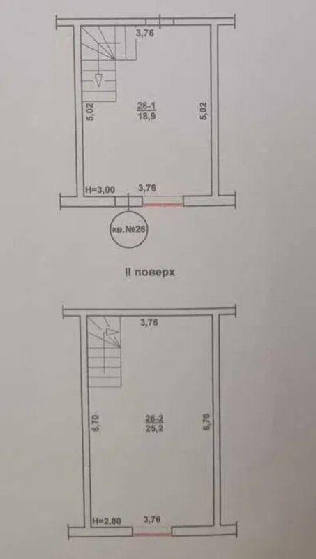 аунхаус-формат: газовое отопление, после строителей, 2 уровня — фото 9