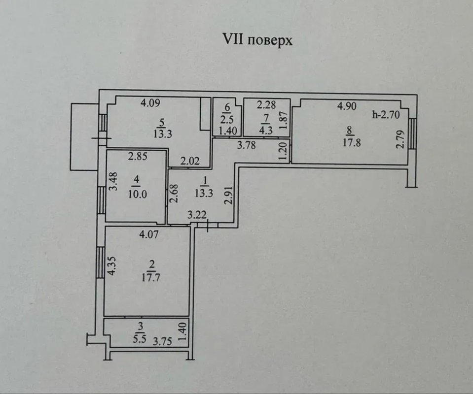 ЖК «Дмитриевский-3», Таирова, - 3К с ремонтом, в комплексе с генератором и паркингом — вид на море — фото 8