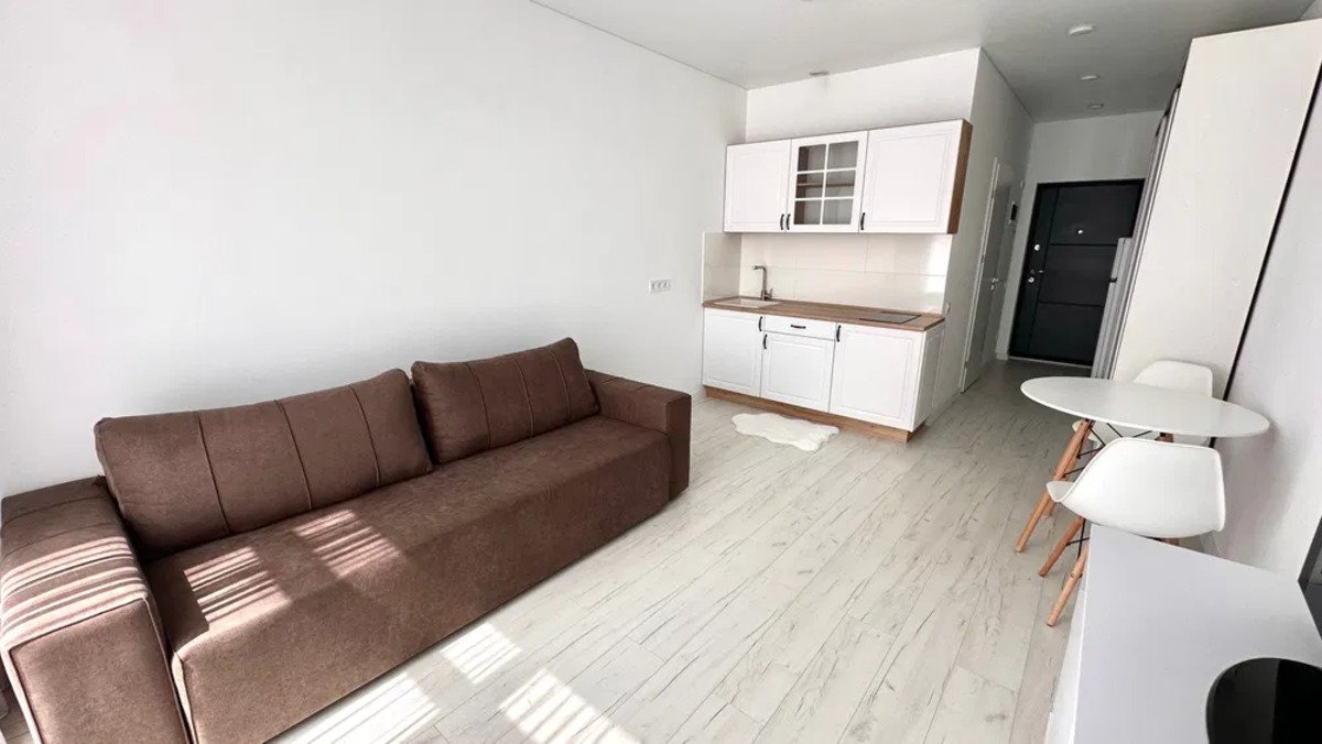 Смарт-студия 24,3 м² — «Пространство на Радостной», стильный ремонт — фото 6