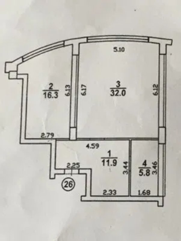 Пр-т Шевченко, Парк Победы — 66 м², элитный дом «Климовский», рядом Аркадия — фото 9