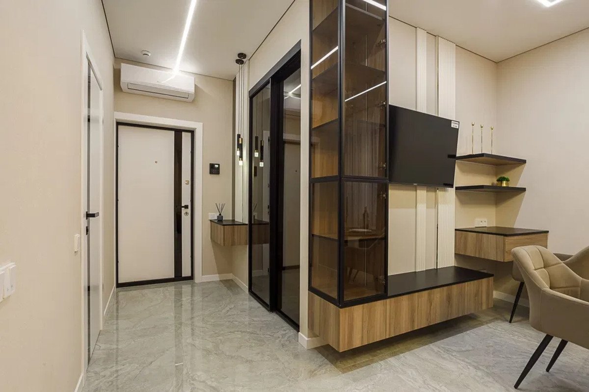 Аркадия, ЖК «РОДОС» — 50 м², 18 этаж, дизайнерский ремонт, вид моря — фото 19
