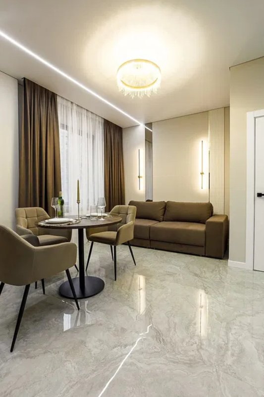 Аркадия, ЖК «РОДОС» — 50 м², 18 этаж, дизайнерский ремонт, вид моря — фото 13