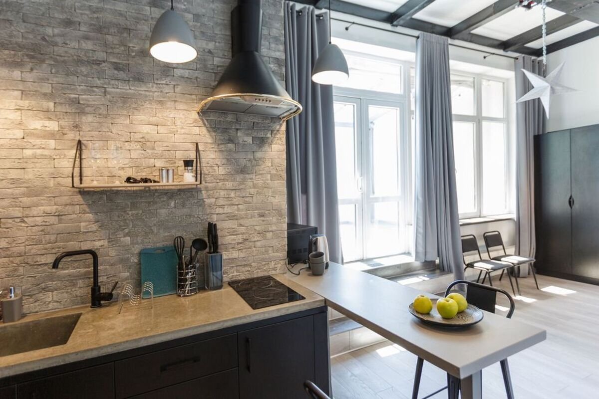 Аркадия, Гагаринское Плато — 2-уровневая студия 50 м² + терраса 20 м², — фото 6