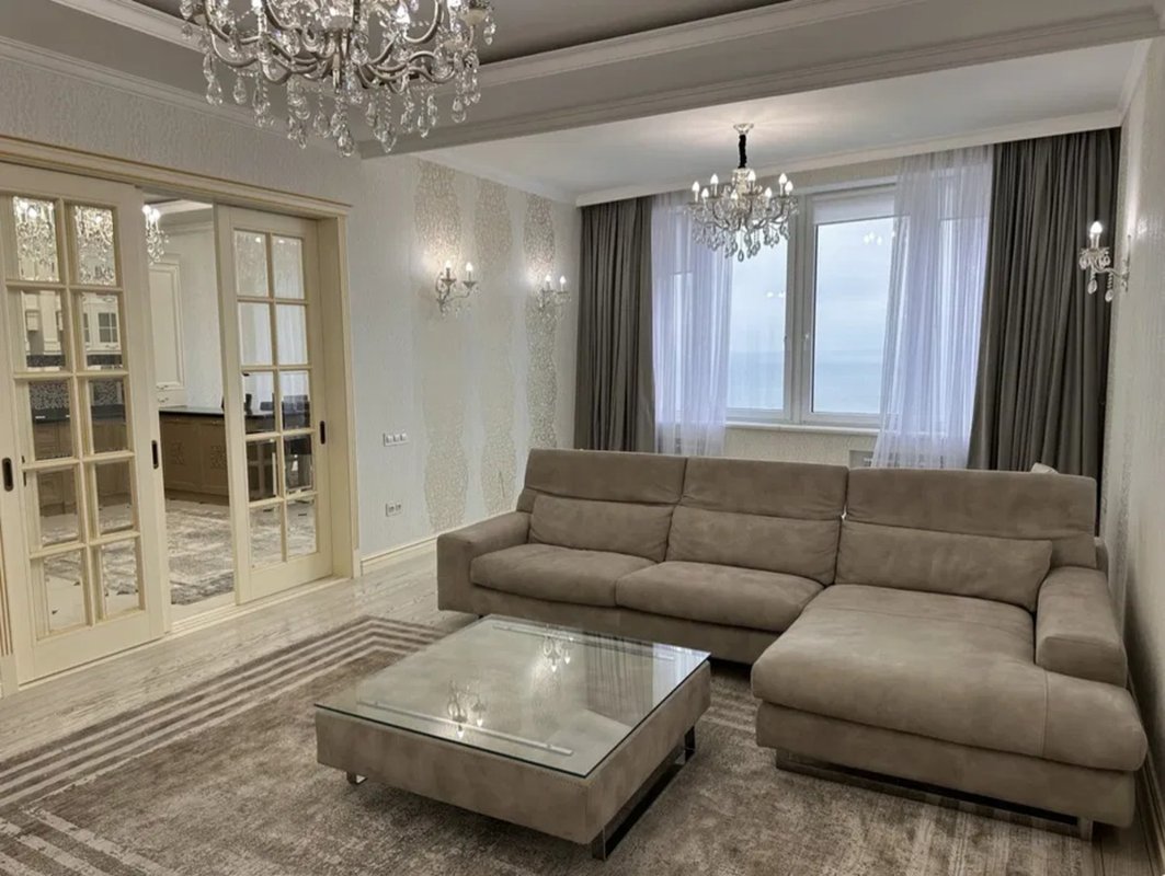 Литературная, ЖК Руслан и Людмила — 3-к 150 м², ремонт, вид моря и парка — фото 7