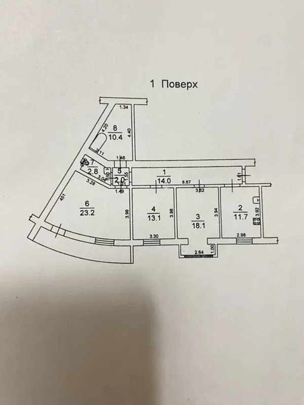 Таирова, АК. Королева — большая 3-комнатная 98,9 м² — фото 3