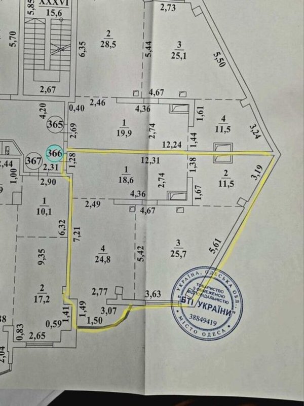 Продаж квартири ЖК 'АкваМарин' від власника. площа 80.6кв.м. 71 500$ — фото 2